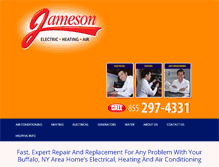 Tablet Screenshot of calljameson.com